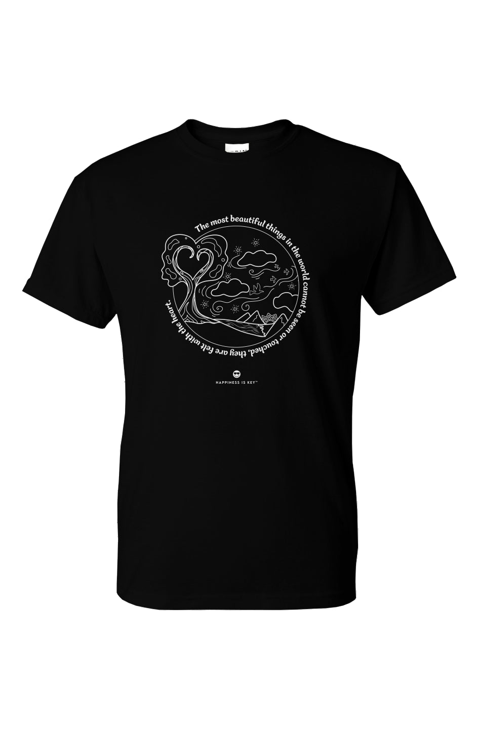 Happiness is Key - Gratitude Tree (black)